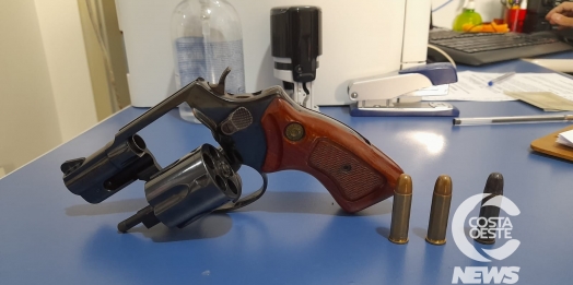 Polícia Civil prende homem e apreende revólver em Santa Helena durante operação