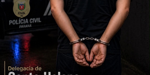Polícia Civil prende homem por dívida de pensão alimentícia em Santa Helena