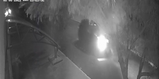 Polícia Civil tenta identificar autor de tiro efetuado contra empresa em Santa Helena (vídeo)