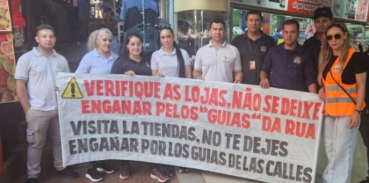 Polícia do Paraguai faz operação para identificar “falsos guias” em Ciudad del Este