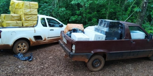 PF e BPFRON apreendem contrabando avaliado em R$ 590 mil durante Operação Hórus em Guaíra