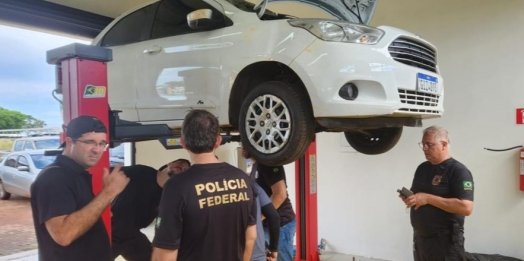 Polícia Federal promoveu o primeiro curso de perícia veicular em Foz do Iguaçu