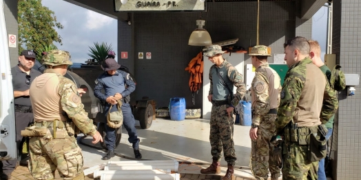 Polícia Federal sedia 1º Curso de Manipulação de Explosivos do Grupo TIGRE-PCPR para operadores da Fronteira