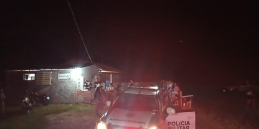 Polícia Militar acaba com festa clandestina  em Missal