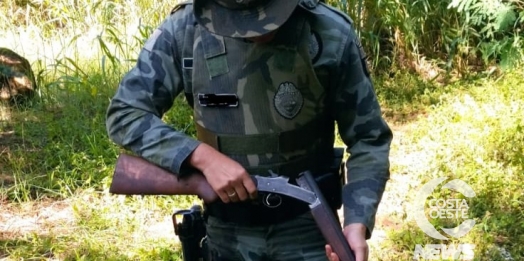 Polícia Militar Ambiental prende indivíduo por caça e porte de arma em São Miguel do Iguaçu