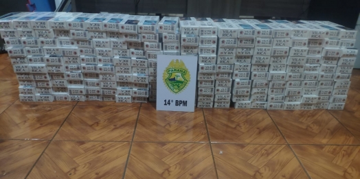 Polícia Militar apreende cigarros contrabandeados em Medianeira