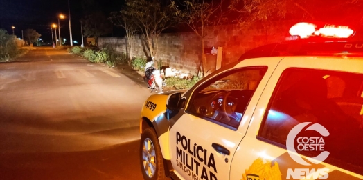 Polícia Militar cumpre mandado de prisão e apreende motocicleta em São Miguel do Iguaçu