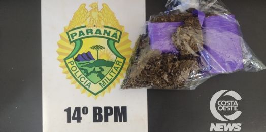 Polícia Militar de Itaipulândia apreende maconha