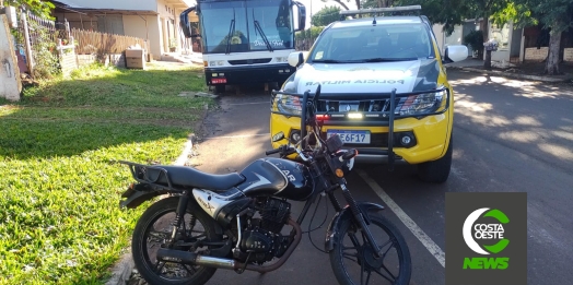Polícia Militar de Itaipulândia intensifica abordagens a motocicletas barulhentas