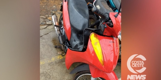 Polícia Militar de Medianeira recupera motocicleta furtada