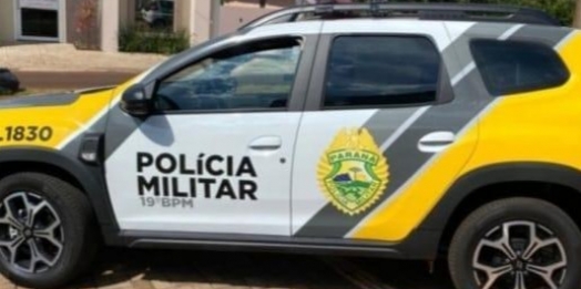 Polícia Militar de Santa Helena prende suspeito de disparos de arma de fogo e perseguição