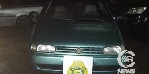 Polícia Militar de Santa Helena recupera veículo furtado na região