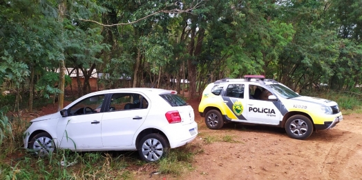 Polícia Militar de Santa Helena recupera veículo furtado