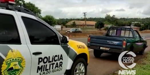 Polícia Militar de São Miguel recupera veículo furtado em Serranópolis do Iguaçu