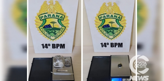 Polícia Militar desarticula ponto de venda de drogas em São Miguel do Iguaçu