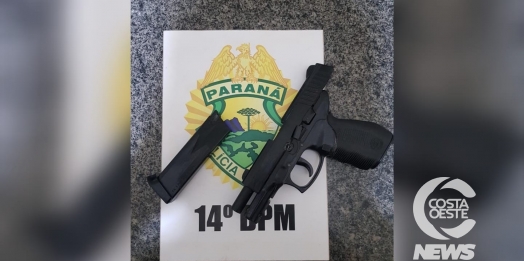 Polícia Militar detém indivíduo com simulacro em São Miguel do Iguaçu