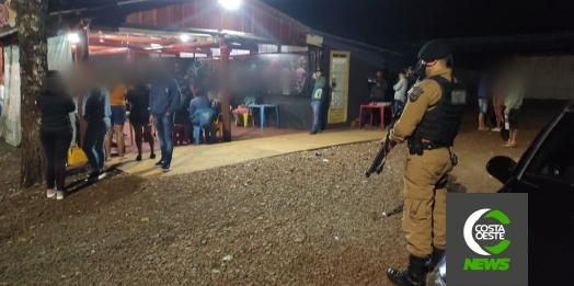 Polícia Militar e Vigilância Sanitária realizam fiscalização em Medianeira