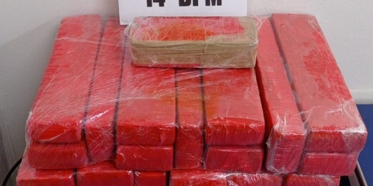 Polícia Militar prende homem com 16kg de maconha na Rodoviária de Foz do Iguaçu