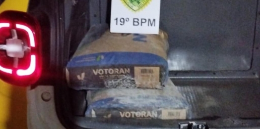 Polícia Militar prende homem com materiais furtados de obra de construção em Santa Helena