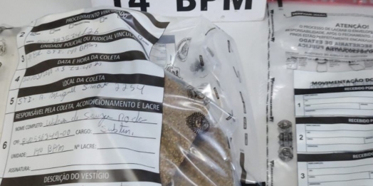 Polícia Militar prende homem por tráfico de drogas em Santa Terezinha de Itaipu