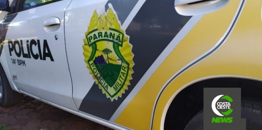 Polícia Militar prende indivíduo após ameaçar familiares e danificar residência em São Miguel do Iguaçu