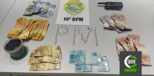 Polícia Militar prende mulher por tráfico de drogas em Medianeira