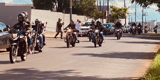 Polícia Militar realiza escolta ao Passeio Motociclístico do 6º BPM