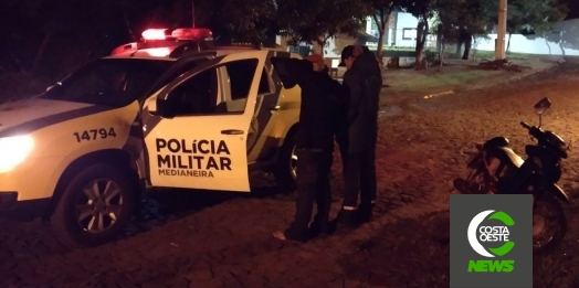 Polícia Militar recupera moto furtada em Medianeira