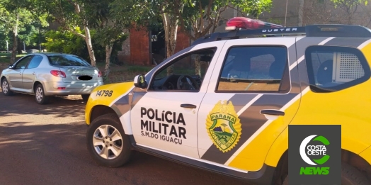 Polícia Militar recupera veículo em São Miguel do Iguaçu