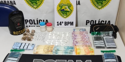 Polícia prende dois por tráfico de drogas em Medianeira durante Operação Força Total XIII