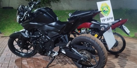 Policia recolhe motocicletas durante Operação Sinergia III em Santa Helena