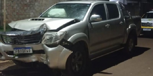 Polícia recupera veículo roubado após perseguição em São José das Palmeiras