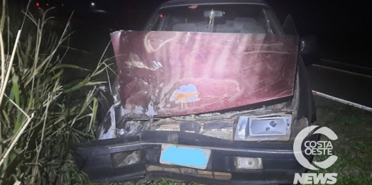 Polícia Rodoviária de Santa Helena registra acidente entre São José e Luz Marina