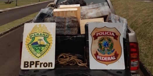 Policiais efetuam prisão de nove indivíduos com mercadorias em Foz do Iguaçu