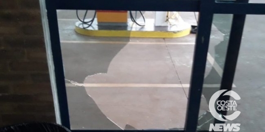 Posto de combustível é arrombado em São José das Palmeiras