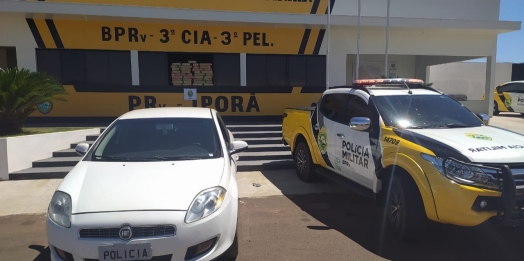 Polícia Rodoviária Estadual apreende veículo com mais de 150 kg de maconha