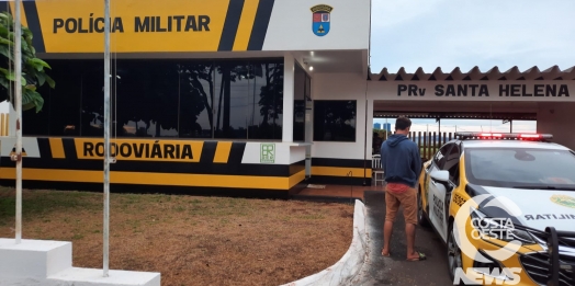 PRE cumpre mandado de prisão e apreende veículo em São José das Palmeiras