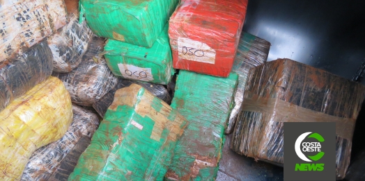 PRE de Santa Helena realiza maior apreensão de drogas feita pelo posto local nos últimos anos