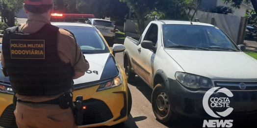 PRE de Santa Helena recupera veículo roubado em São Miguel do Iguaçu