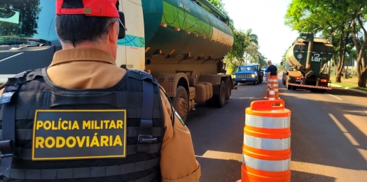 PRE juntamente com entidades de Santa Helena realizam blitz dentro da programação da Semana Nacional do Trânsito