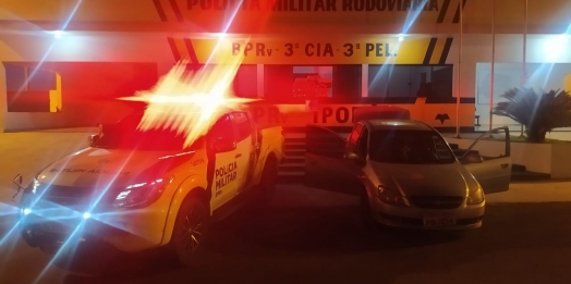 PRE prende motorista que transportava 119 quilos de maconha e apreende veículo na PRc-272