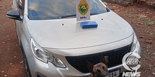 PRE recupera carro roubado e apreende droga em Vera Cruz do Oeste