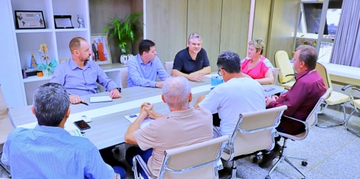 Prefeita Cleide Prates discute demandas de Itaipulândia junto ao Coordenador Oeste e Sudoeste da Copel