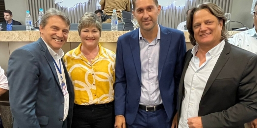 Prefeito Beto Lunitti assume a presidência da AMOP