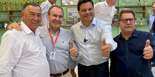 Prefeito de Missal esteve em Reunião com Secretário de Estado de Infraestrutura em Santa Helena