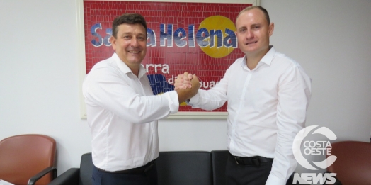 Prefeito Interino, Dinho Maraskim assume Município de Santa Helena por 30 dias