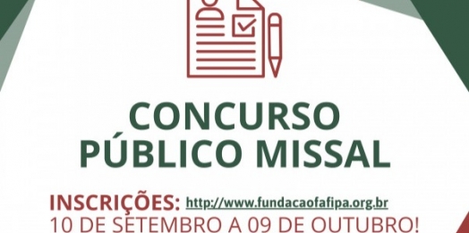 Prefeitura de Missal publica edital para Concurso Público