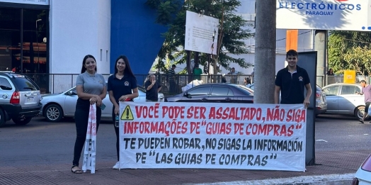 Prefeitura faz mobilização contra falsos guias que atuam em shoppings e lojas de Ciudad del Este