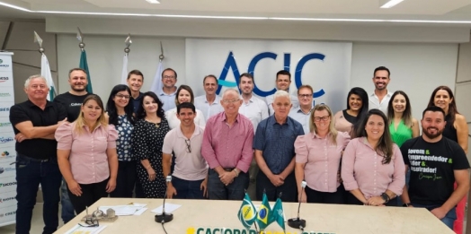 Presidente da ACISMI e diretor da Caciopar participa de encontro da Entidade