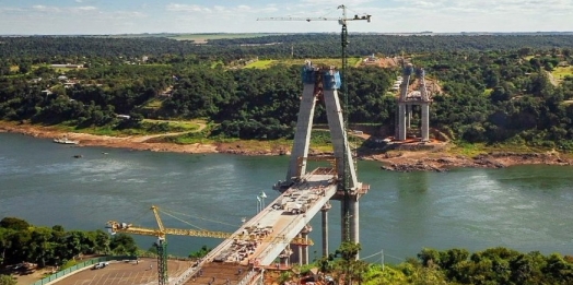Presidente Franco proibirá entrada de caminhões na Ponte da Integração se acesso não for concluído